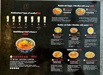 Restaurant chinois The noodlemaker à Frankfurt (le menu)