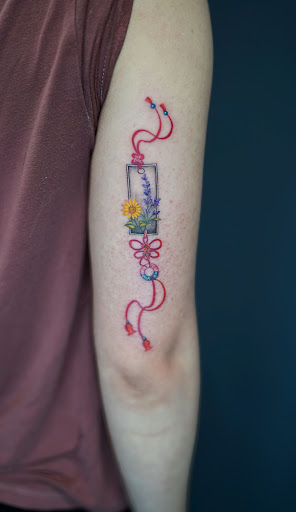 Explore greek words tattoo ideas, creative tattoo ideas in San Jose, available at Ants Tattoo San Jose