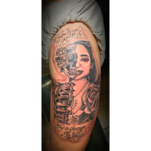 Explore queen crown tattoo ideas, creative tattoo ideas in San Jose, available at Blue Rose Tattoo