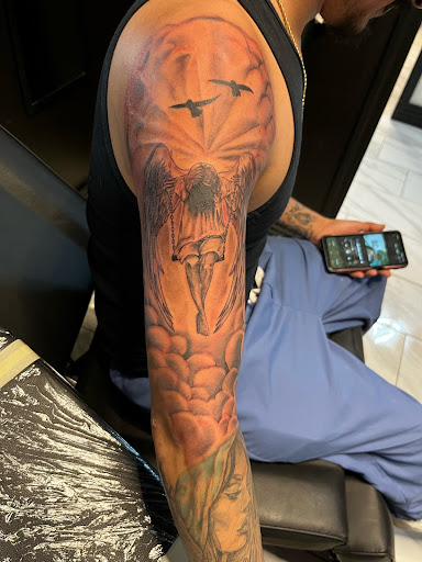 Explore sons of anarchy tattoo ideas, creative tattoo ideas in New London, available at The Art of Ink Studio