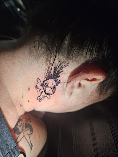 Explore boyfriend and girlfriend tattoo ideas, creative tattoo ideas in Angola, available at Hoodlum Ink