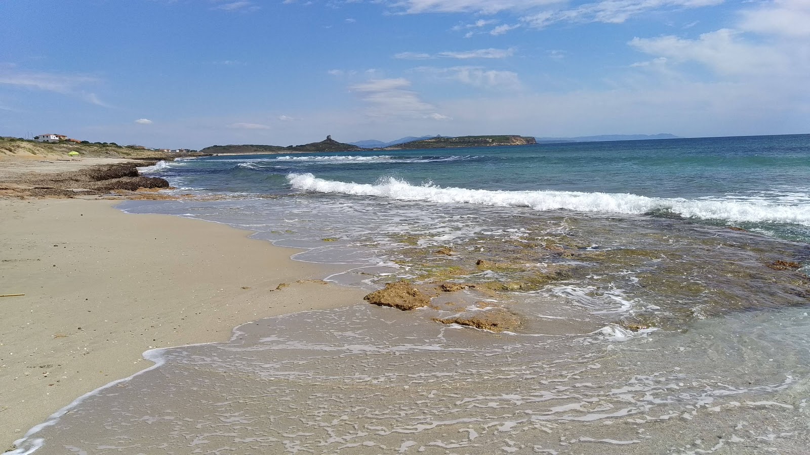 Spiaggia di Funtana Meiga的照片 带有长直海岸