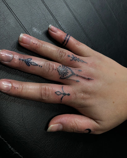 Explore mustard seed tattoo ideas, creative tattoo ideas in North Tonawanda, available at Dark Side Ink Tattoo Studio