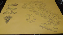 Menu du Portale Cantinaccia à Catania
