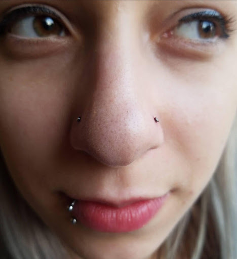 Explore mens face tattoos ideas, creative tattoo ideas in Washington, available at Fattys Tattoos & Piercings H Street