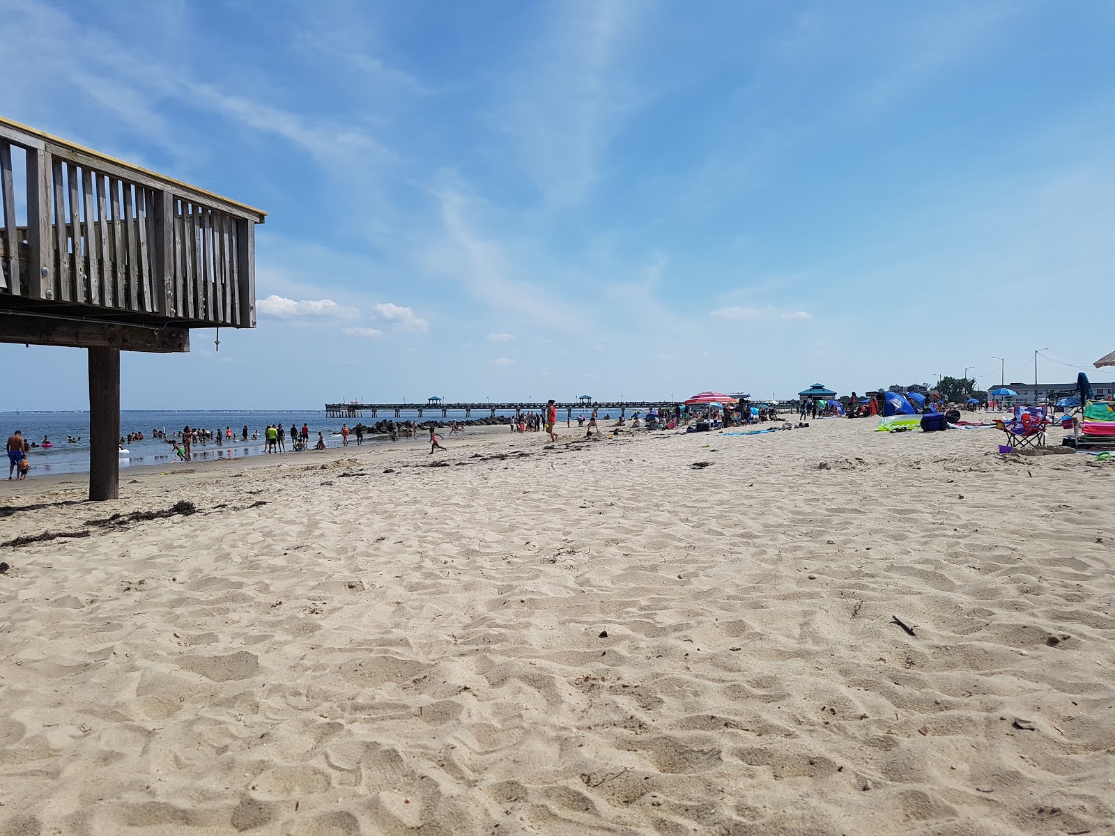 Photo of Buckroe beach amenities area