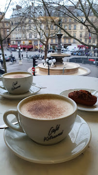 Cappuccino du Café Café Kitsuné Louvre à Paris - n°16