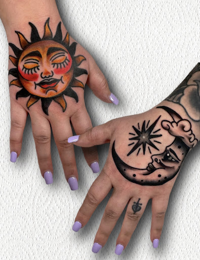 Explore blackbeard tattoo ideas, creative tattoo ideas in Johnson City, available at Gold Cross Tattoo Co.