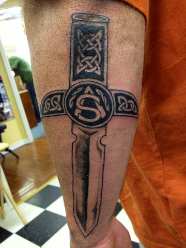 Explore witches knot tattoo ideas, creative tattoo ideas in Carson City, available at Skeleton Skin Tattoo