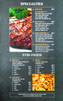 Mama Cook à Berlin menu