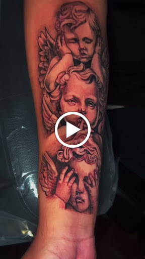 Explore suicide boys tattoo ideas, creative tattoo ideas in Roanoke, available at Saint Cecilias Art Studio