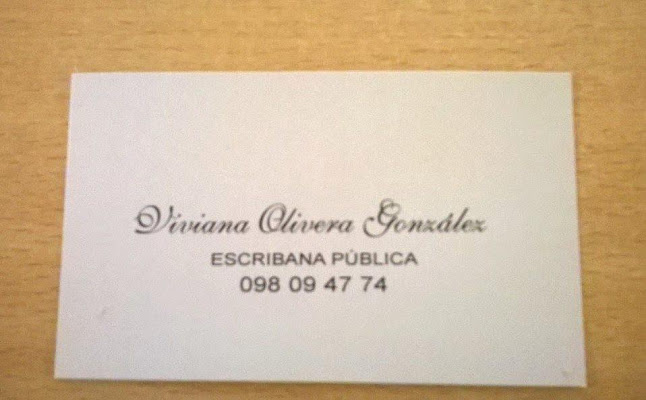 Viviana Olivera Escribana Pública - Ciudad de la Costa