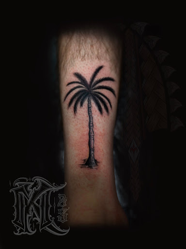 Explore wife tattoo ideas, creative tattoo ideas in Honolulu, available at Sacred Art Tattoo Waikiki