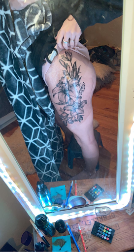 Explore tattoo cover up ideas for men, creative tattoo ideas in Buena Vista, available at Ivy League Tattoo Studio