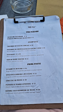 Menu du Pizzeria Trattoria Il Torchio à Sestri Levante