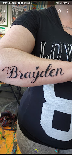 Explore gore tattoo ideas, creative tattoo ideas in Redding, available at Caddy Daddys