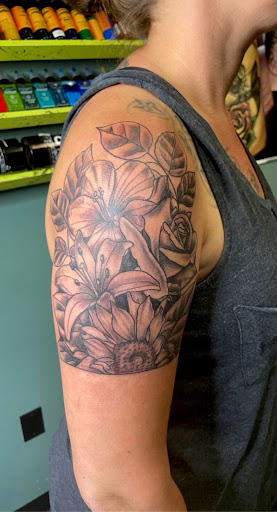 Explore tattoo ideas for marines, creative tattoo ideas in Meridian, available at Creative Pain Tattoo Studio