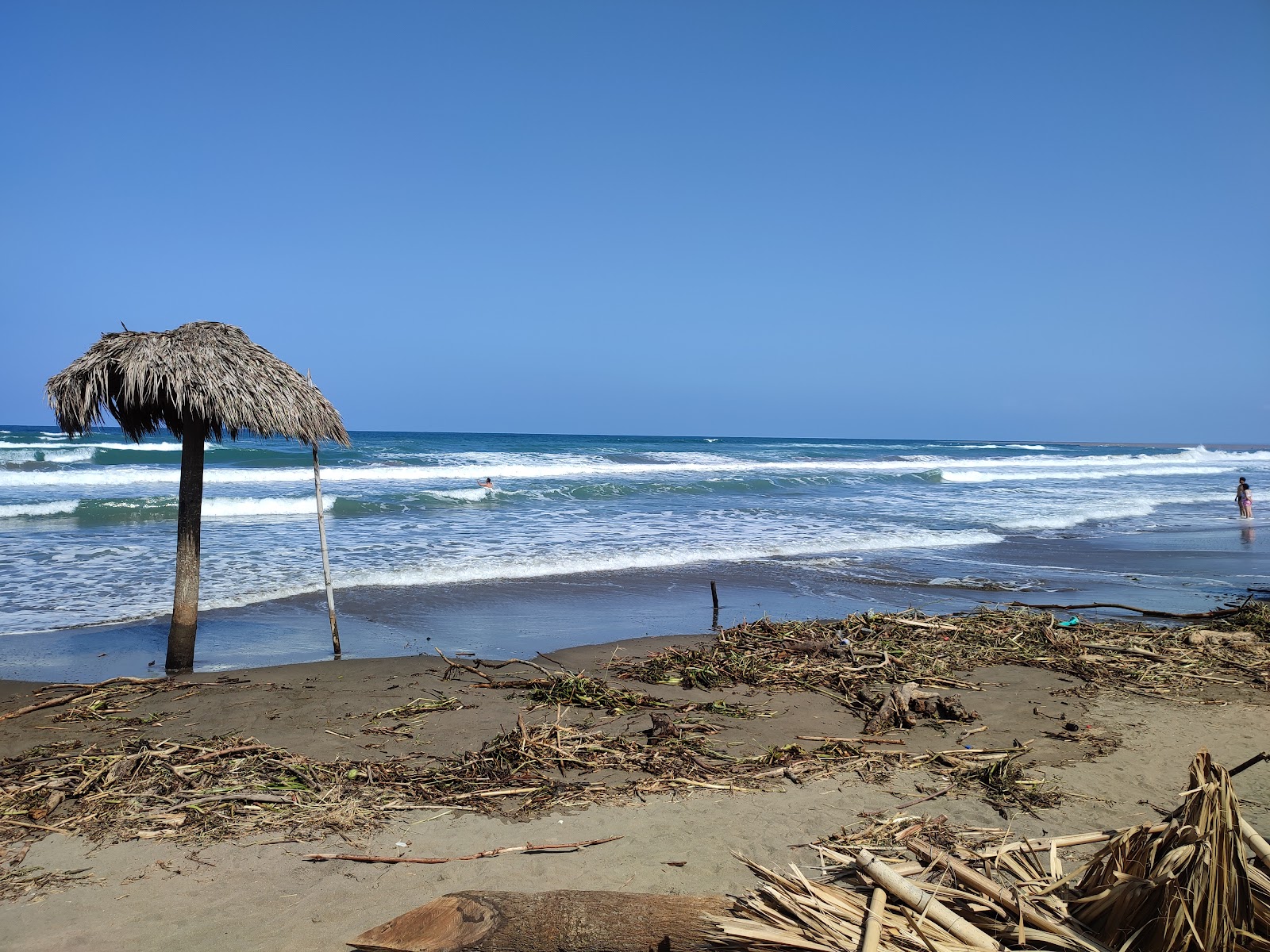 Foto de Playa de Chachalacas com água turquesa superfície