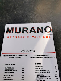 Restaurant italien Le Murano à Le Bouscat - menu / carte