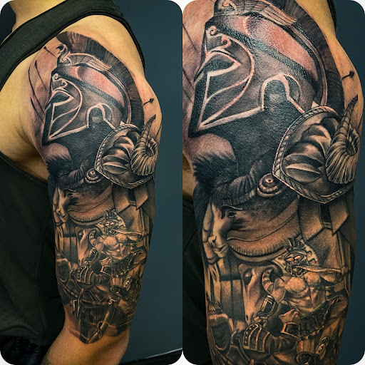 Explore neck tattoo ideas small, creative tattoo ideas in Brooklyn, available at Empire Ink Tattoo Studio