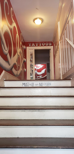 Find tattoo ideas on leg for your next unique tattoo in Savannah at Anonymous Tattoo