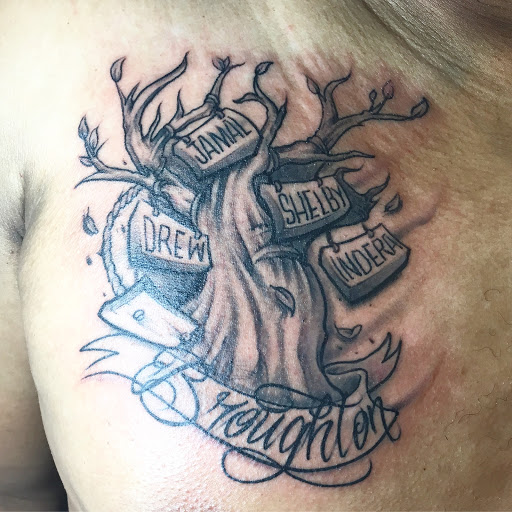 Explore 444 tattoo ideas male, creative tattoo ideas in Atlanta, available at Camp Creek Body Art & Laser