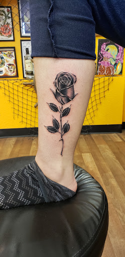 Explore tattoo background filler ideas, creative tattoo ideas in Stockton, available at THE PIRATES LOUNGE TATTOO PARLOR