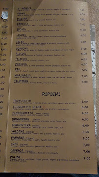 Menu du Pizzeria Fornito Mena à Frattamaggiore