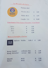 Menu du Ristorante Pizzeria Gina à Cupramontana