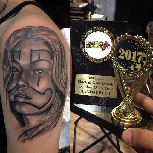 Explore home tattoo ideas, creative tattoo ideas in Milford, available at Inkhouse 203