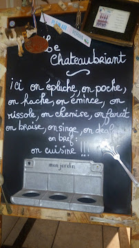 Restaurant Le Chateaubriant à Autun menu