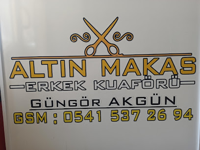 ALTIN MAKAS ERKEK KUAFÖRÜ