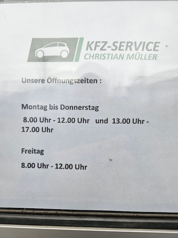 KFZ-SERVICE CHRISTIAN MÜLLER