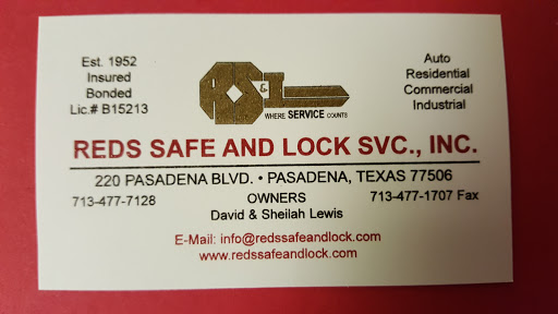 Red's Safe And Lock Service
