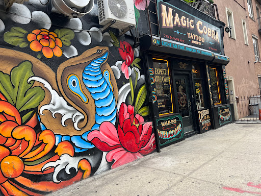 Tattoo Shop «Magic Cobra Tattoo Society», reviews and photos, 775 Driggs Ave, Brooklyn, NY 11211, USA