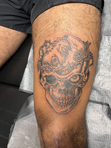 Explore godsmack tattoo ideas, creative tattoo ideas in San Diego, available at Sideshow Tattoo and Piercing