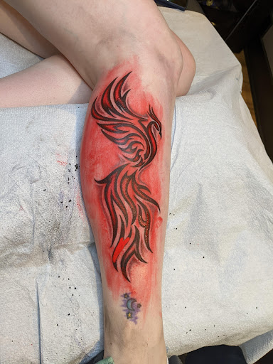Explore sign language tattoo ideas, creative tattoo ideas in Springfield, available at Good Heart Tattoos