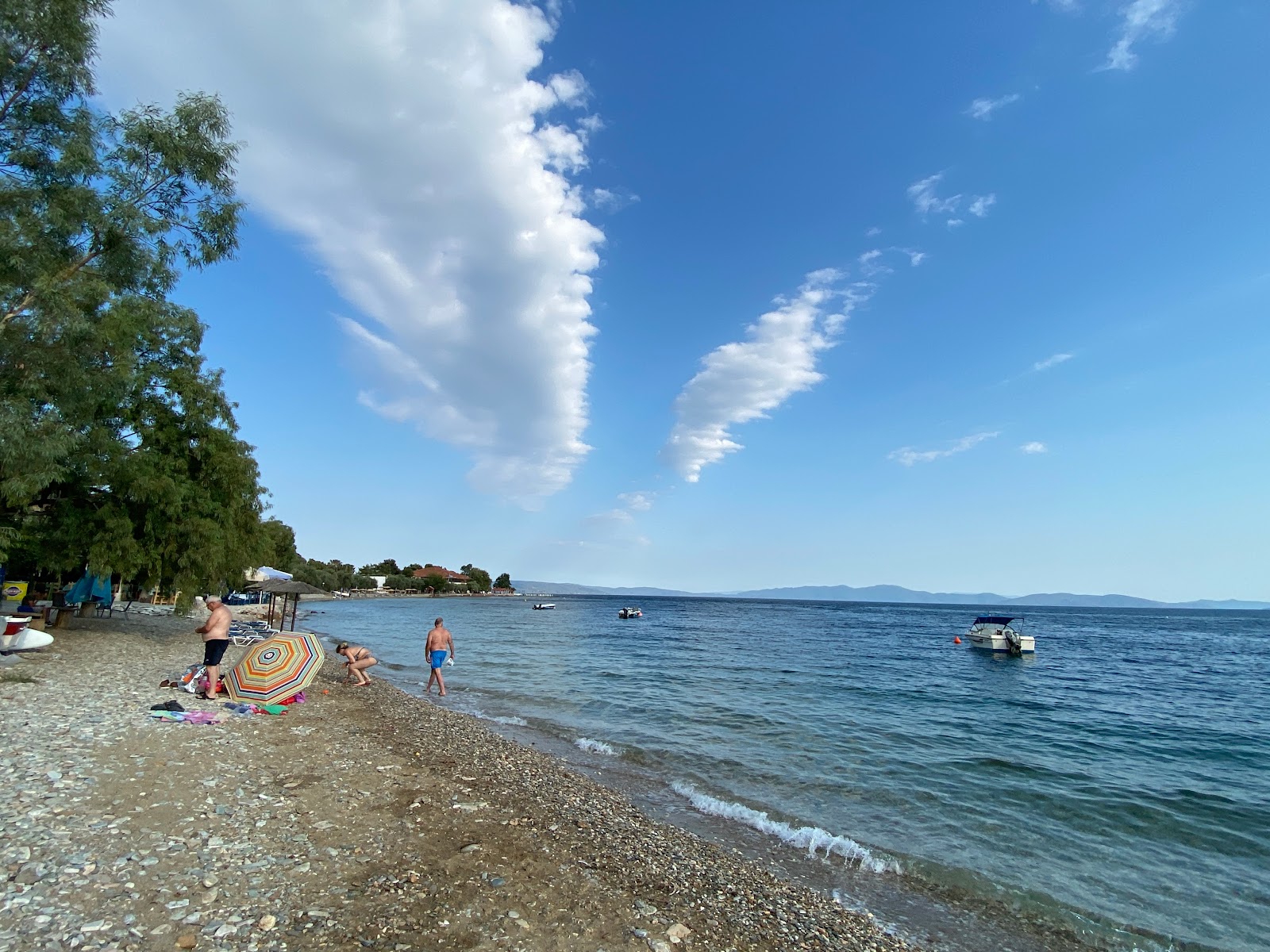 Foto af Malaki beach med høj niveau af renlighed