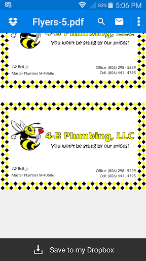 4-B Plumbing,LLC in Abernathy, Texas