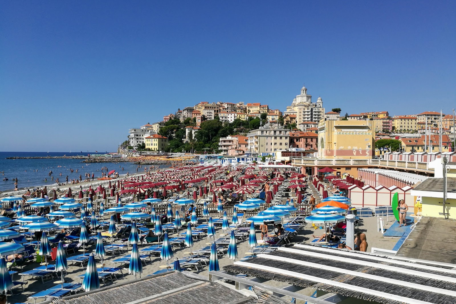Foto av Spiaggia Conca d'Oro - bra husdjursvänlig plats för semester