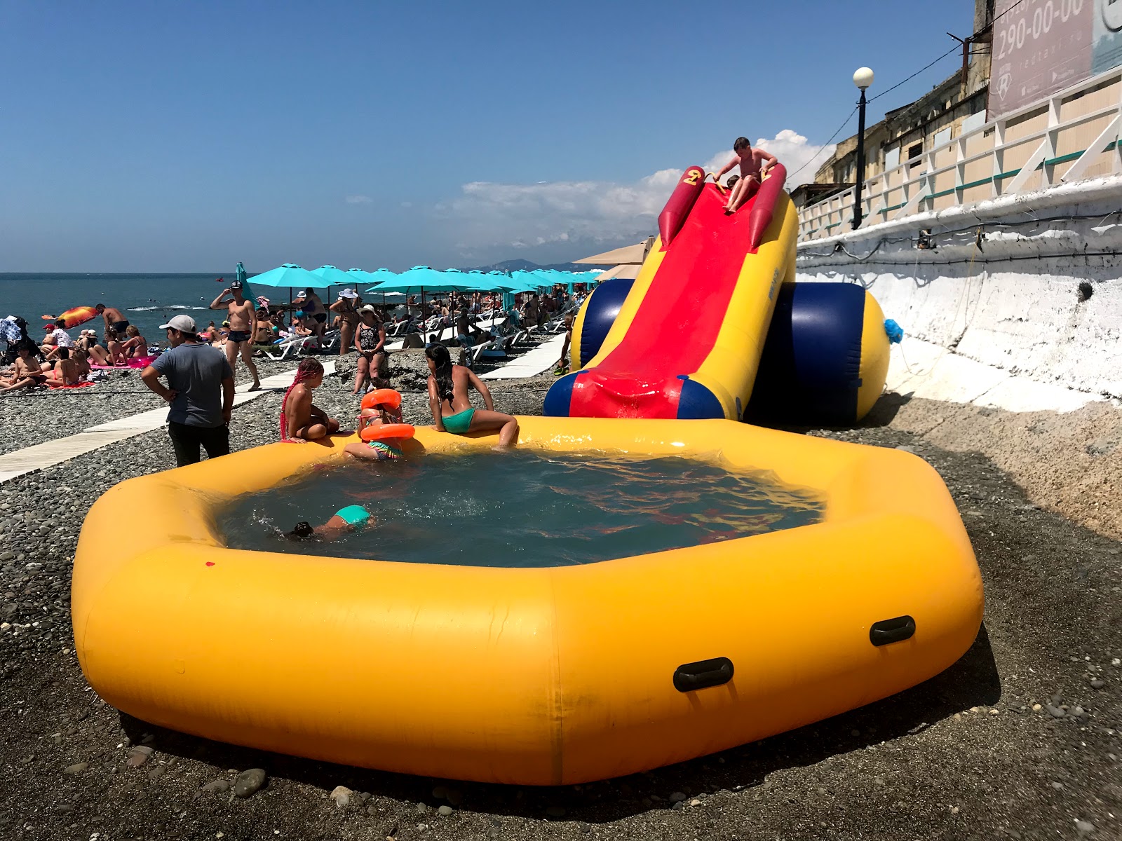 Foto van Seagull beach voorzieningenruimte