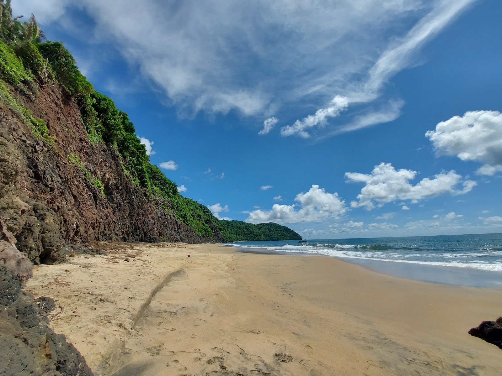 Fotografija Los Venados beach z svetel pesek površino