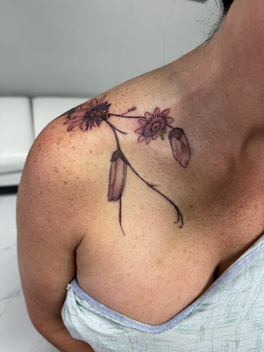 Explore hourglass tattoo ideas, creative tattoo ideas in Youngsville, available at Inkophilia