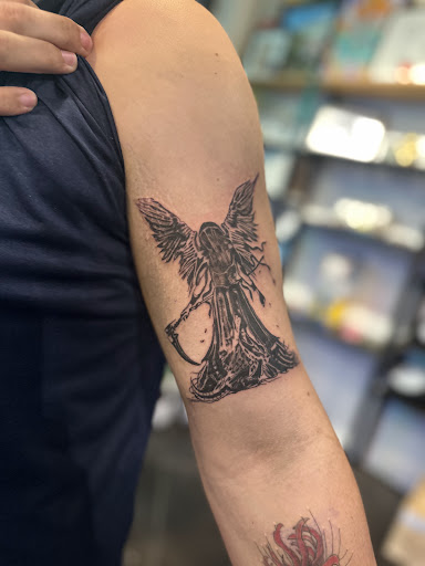 Explore betrayed tattoo ideas, creative tattoo ideas in Omaha, available at Caffeinated Caterpillar Tattoo Spa