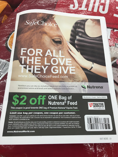 Home Improvement Store «Tractor Supply Co.», reviews and photos, 1424 W Main St Ext #1, Grove City, PA 16127, USA