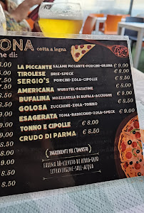 Pizzeria Sergio's pizza à Cerro Maggiore (la carte)