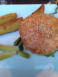 Hamburger du Crêperie La Terrasse de l'Evre à Notre Dame du Marillais - n°3