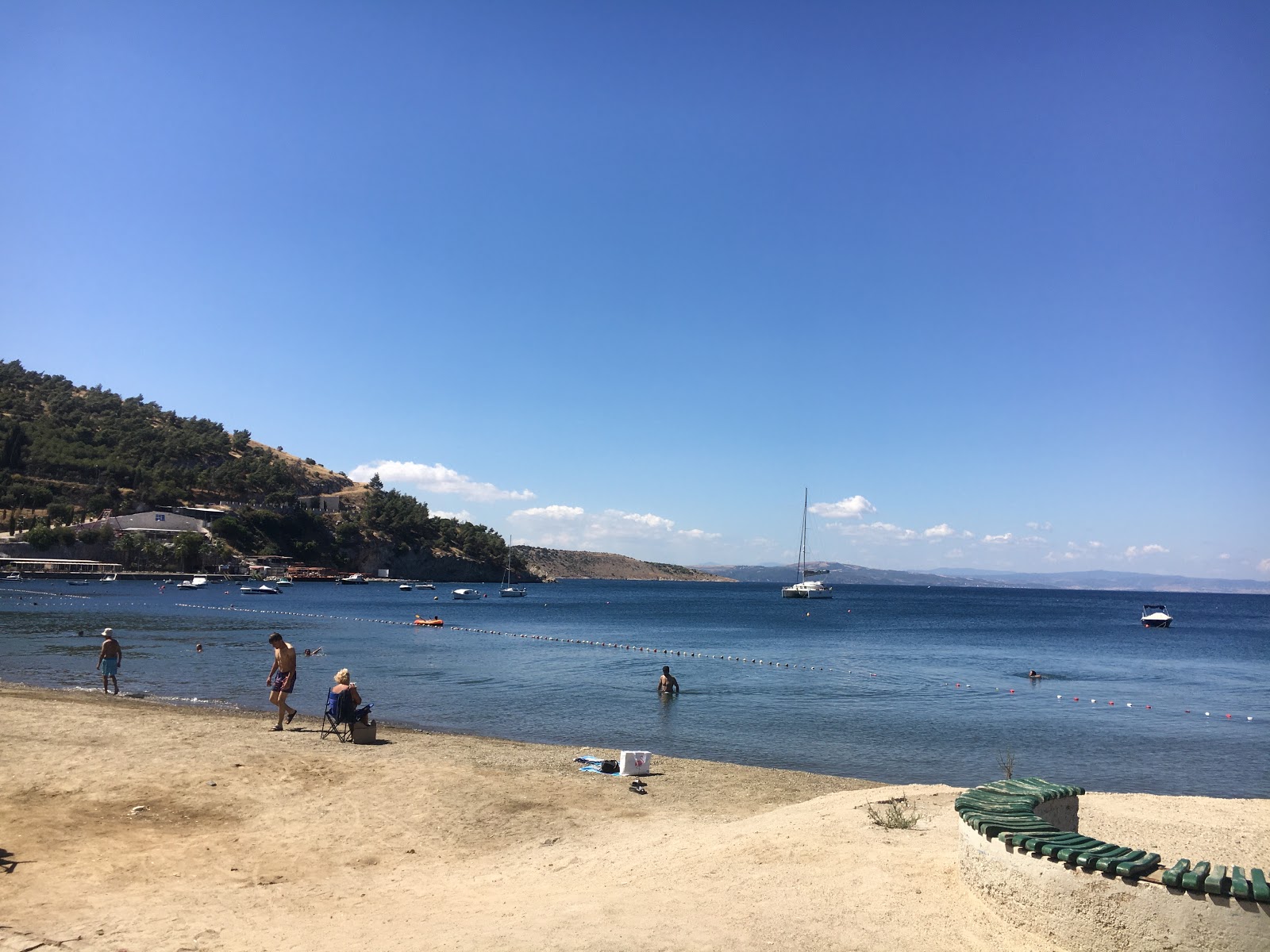Frogli beach的照片 具有有点干净级别的清洁度