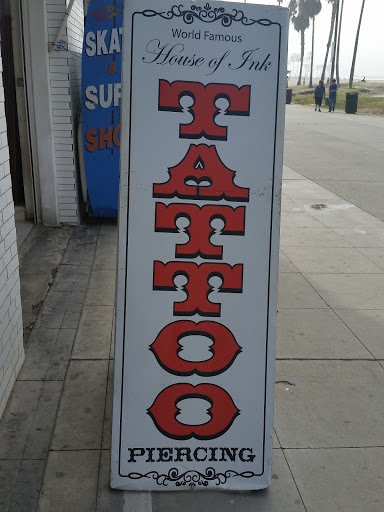 Tattoo Shop «House of Ink», reviews and photos, 8 Brooks Ave, Venice, CA 90291, USA