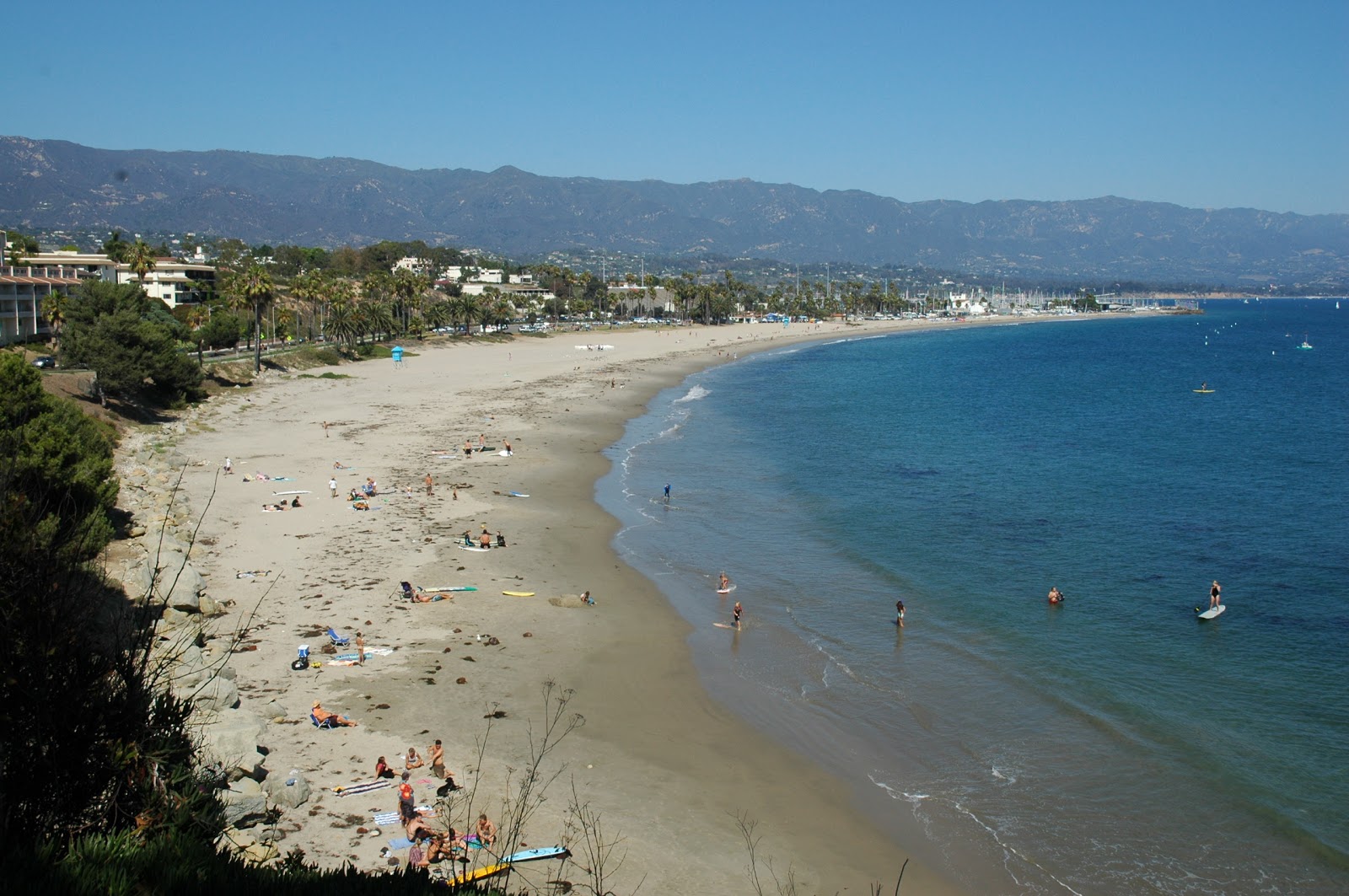Photo de Leadbetter Beach avec un niveau de propreté de très propre